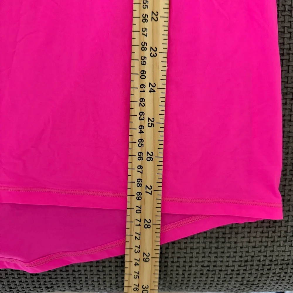 SKIMS Fits Everybody Slip Dress NWT Neon Pink L Bodycon Barbiecore Loungewear